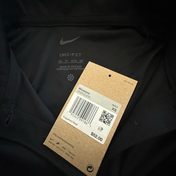 Nike Women's XS black golf polo - Picture 4 of 4